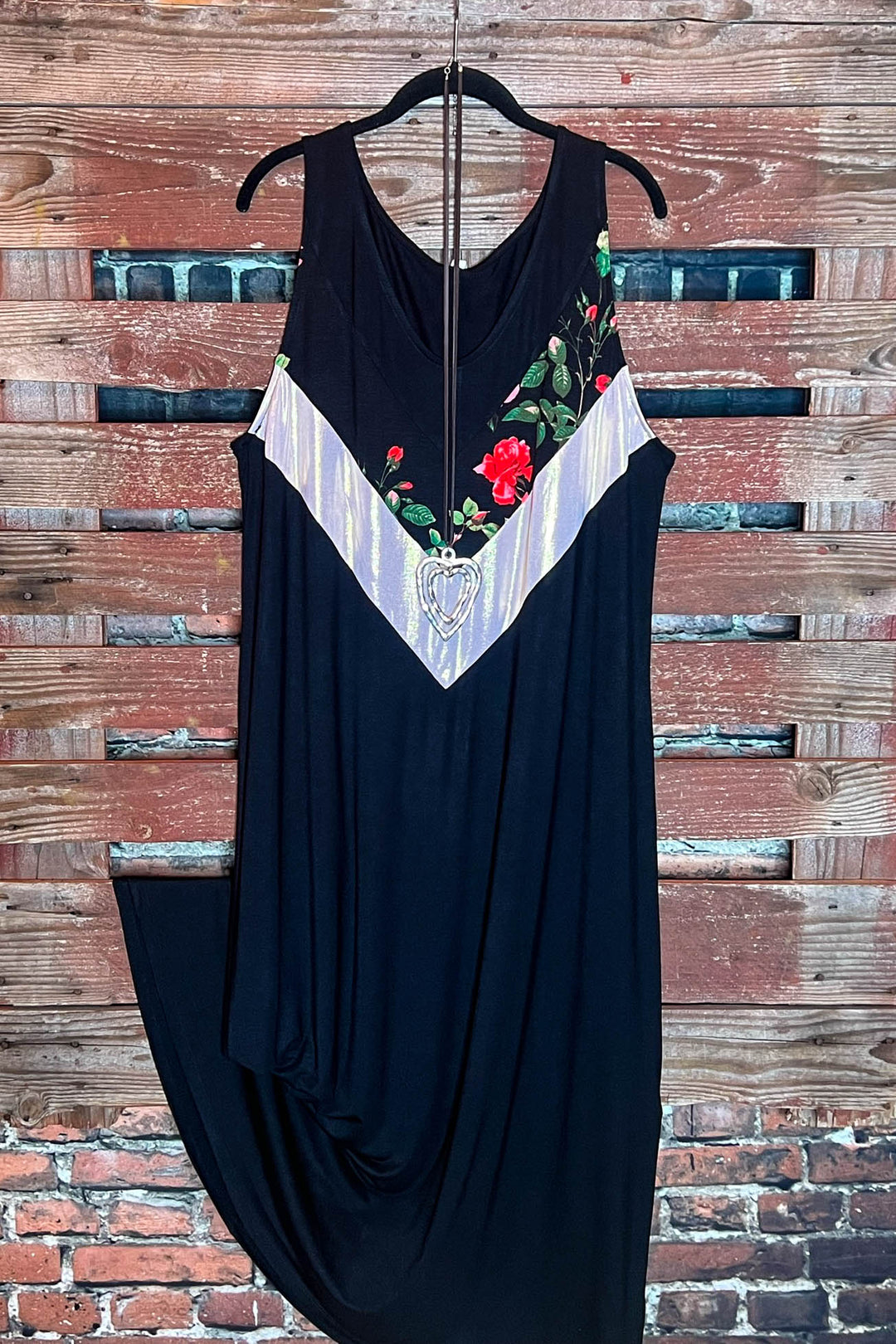 BLACK MAXI DRESS 2X ( 18-20)SIZE-----------SALE