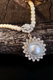 Classic Timeless Pearl Set Necklace & Earring