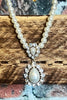 Darling Timeless Pearl & Crystal Set Necklace ----------SALE