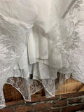 SWING OVERSIZED DRESS IN WHITE ------ SALE