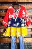 Magic Euphoria Multi-Color Boho-Shore Tunic