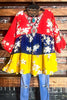 Magic Euphoria Multi-Color Boho-Shore Tunic