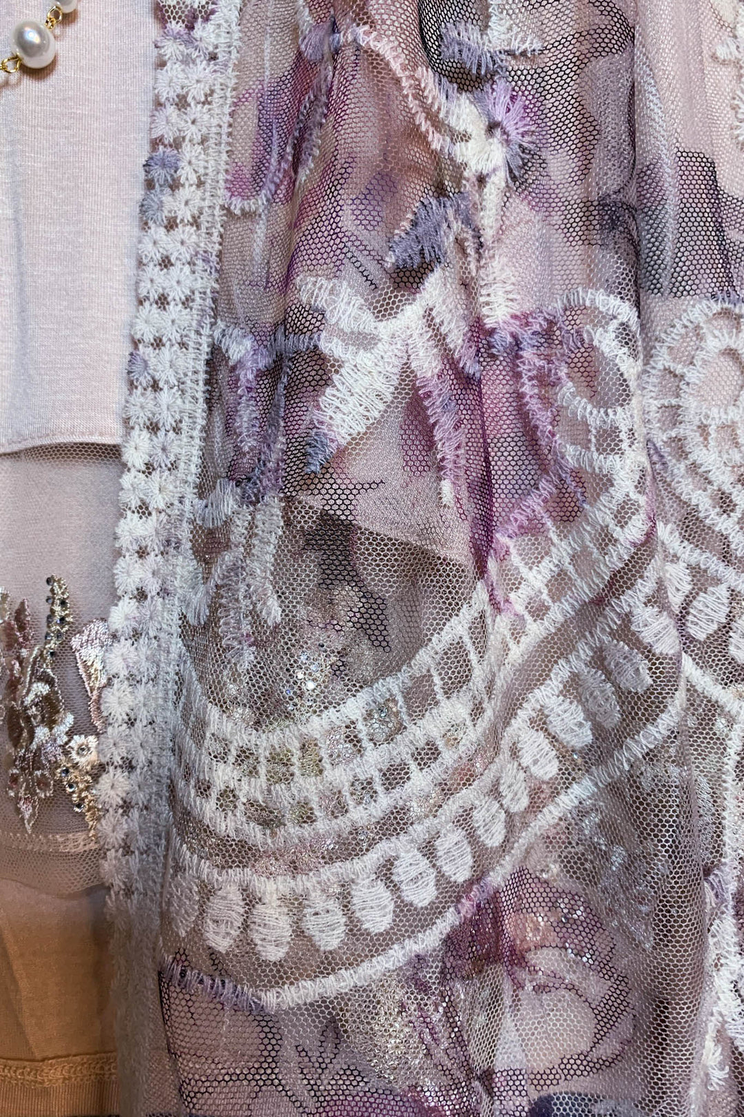 LOVE FOR A LIFETIME FLORAL LACE DUSTER KIMONO