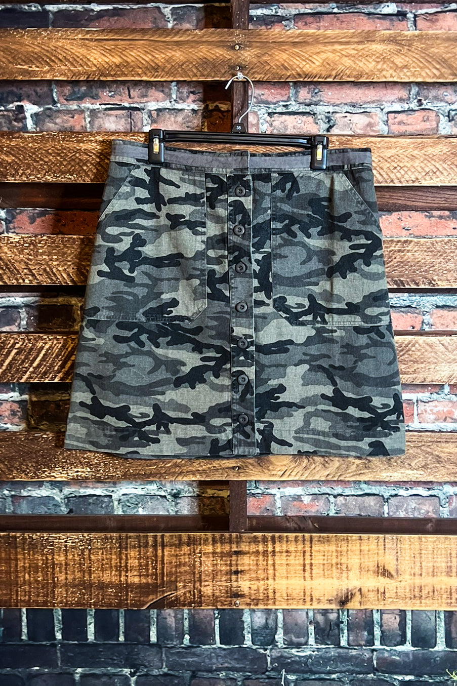 CAMO 100% COTTON SKIRT---------SALE