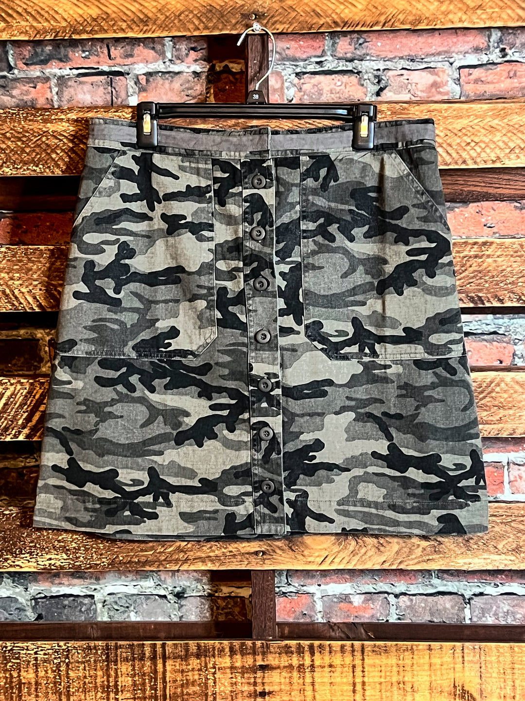 CAMO 100% COTTON SKIRT---------SALE