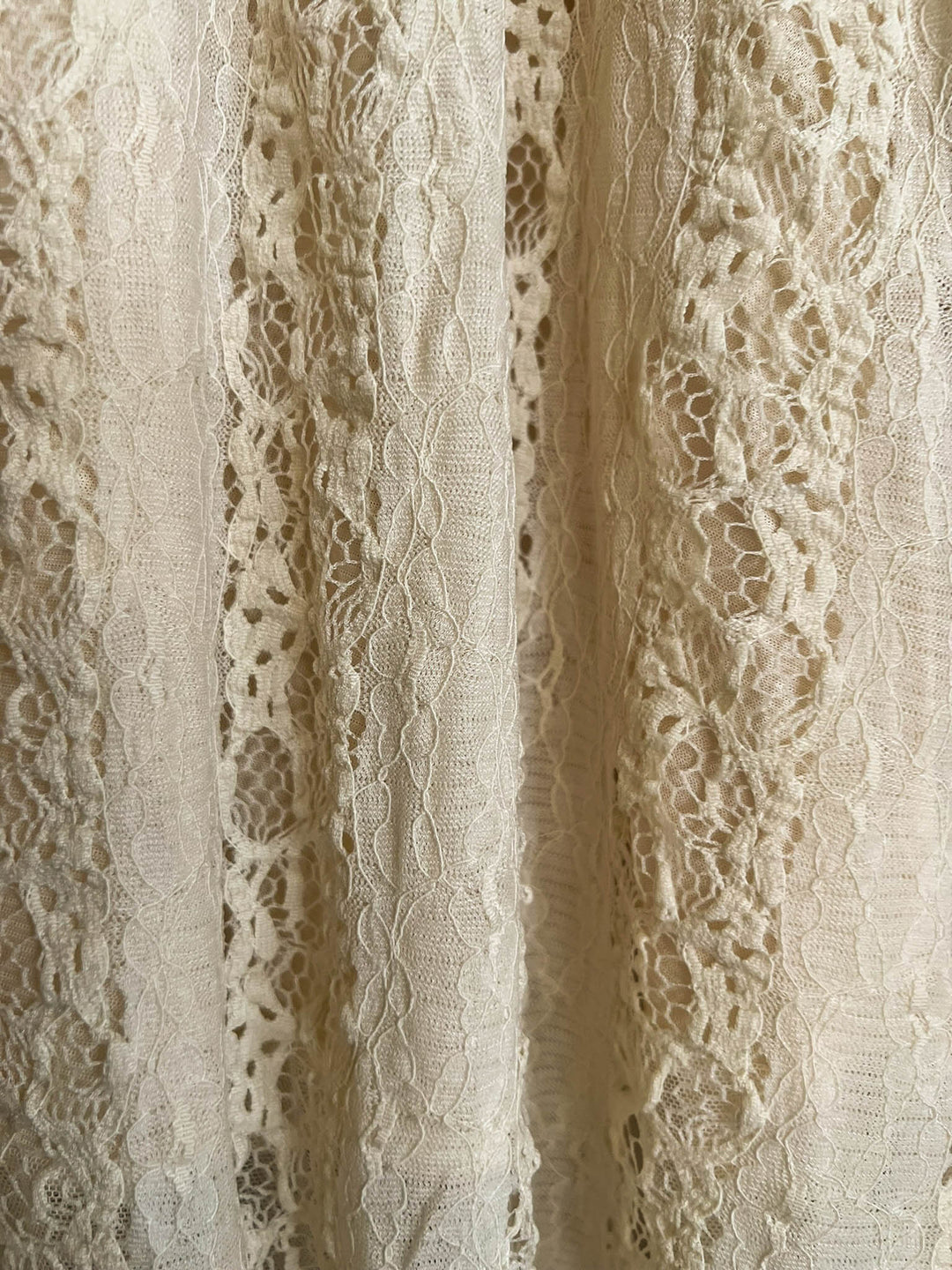 Let Me Call You Sweetheart Beige Lace Layered Tunic