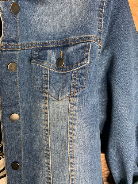 MY GO TO STYLE ICON JACKET BLUE DENIM