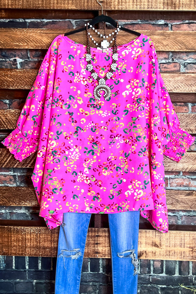 PINK OVERSIZED BLOUSE --------- SALE