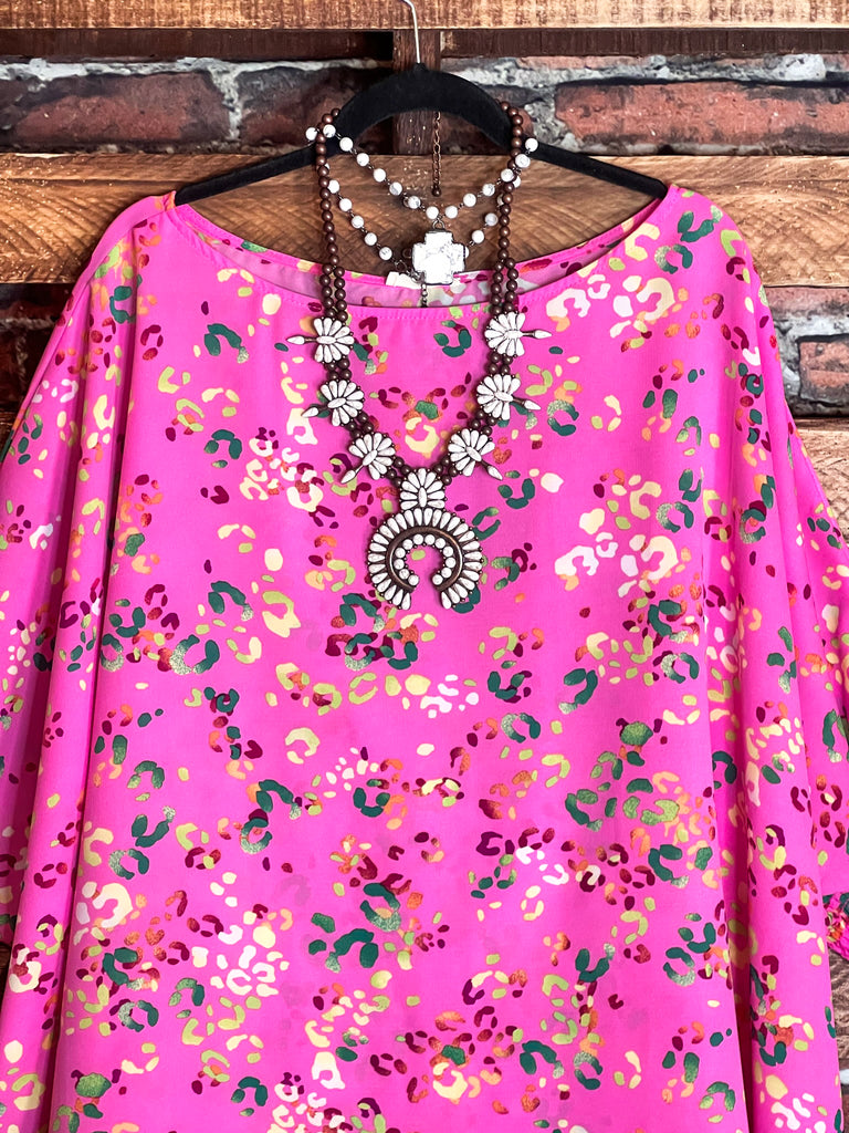 PINK OVERSIZED BLOUSE --------- SALE
