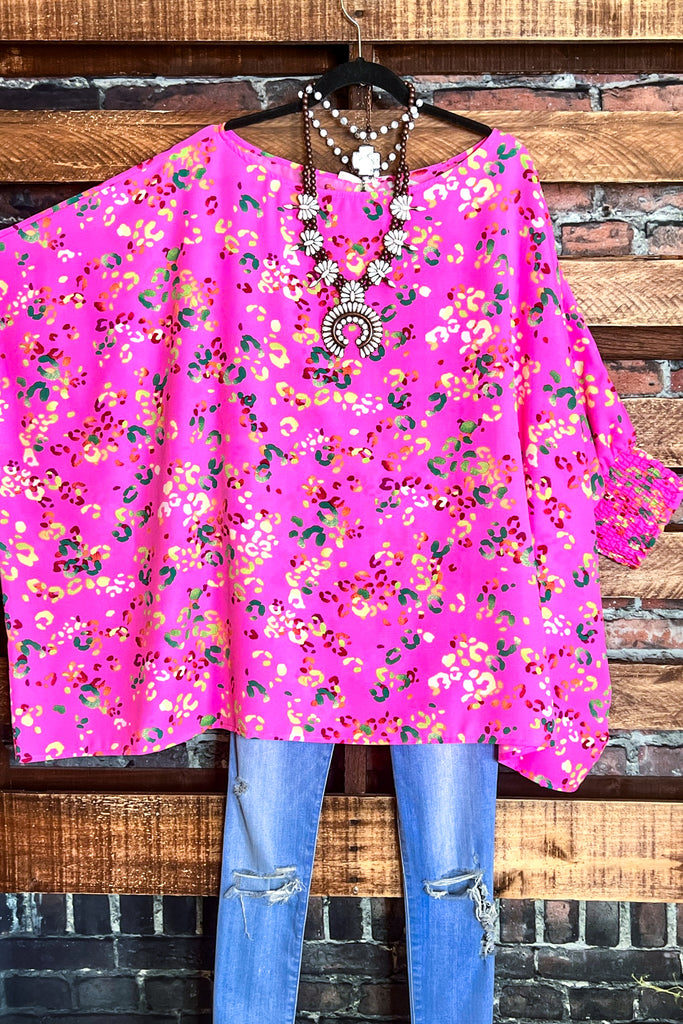 PINK OVERSIZED BLOUSE --------- SALE
