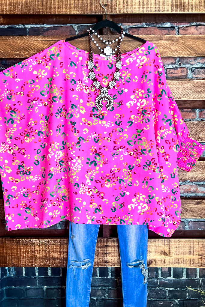 PINK OVERSIZED BLOUSE --------- SALE
