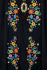 Beauty in The Details Black Floral Embroidered Dress