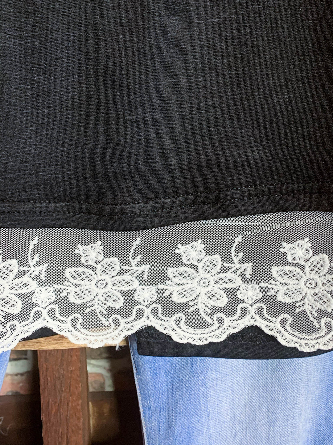 Black & Multi-Color Tunic--------Sale