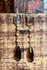 Timeless Glamour Crystal Olive Fish Earrings