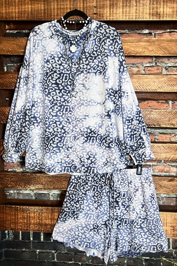 14-24 SIZE - SET 02 PCS TOP & SHORTS IN DENIM ---------- SALE