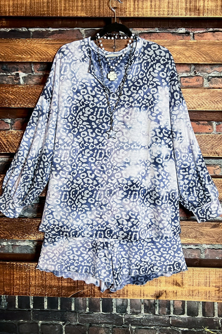 14-24 SIZE - SET 02 PCS TOP & SHORTS IN DENIM ---------- SALE