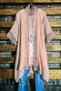 MATTERS OF THE HEART LACE CARDIGAN KIMONO IN VINTAGE ROSE