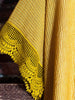MATTERS OF THE HEART LACE MUSTARD DUSTER KIMONO