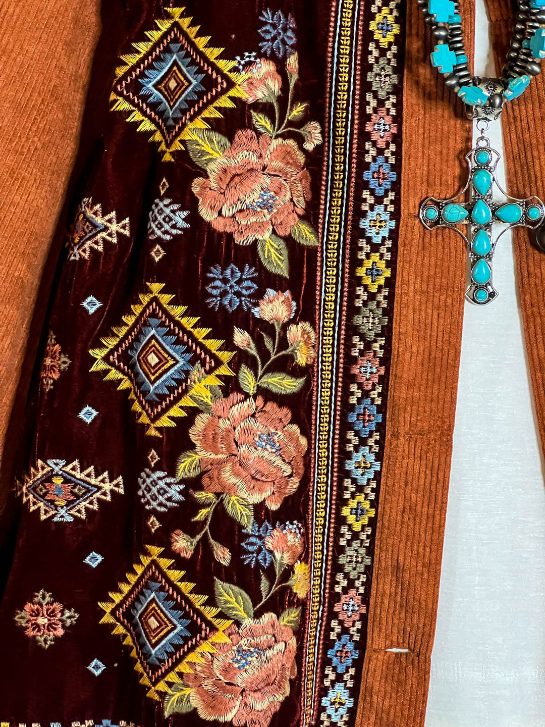 16-26  SIZE - VELVET & CORDUROY SHIRT-------SALE