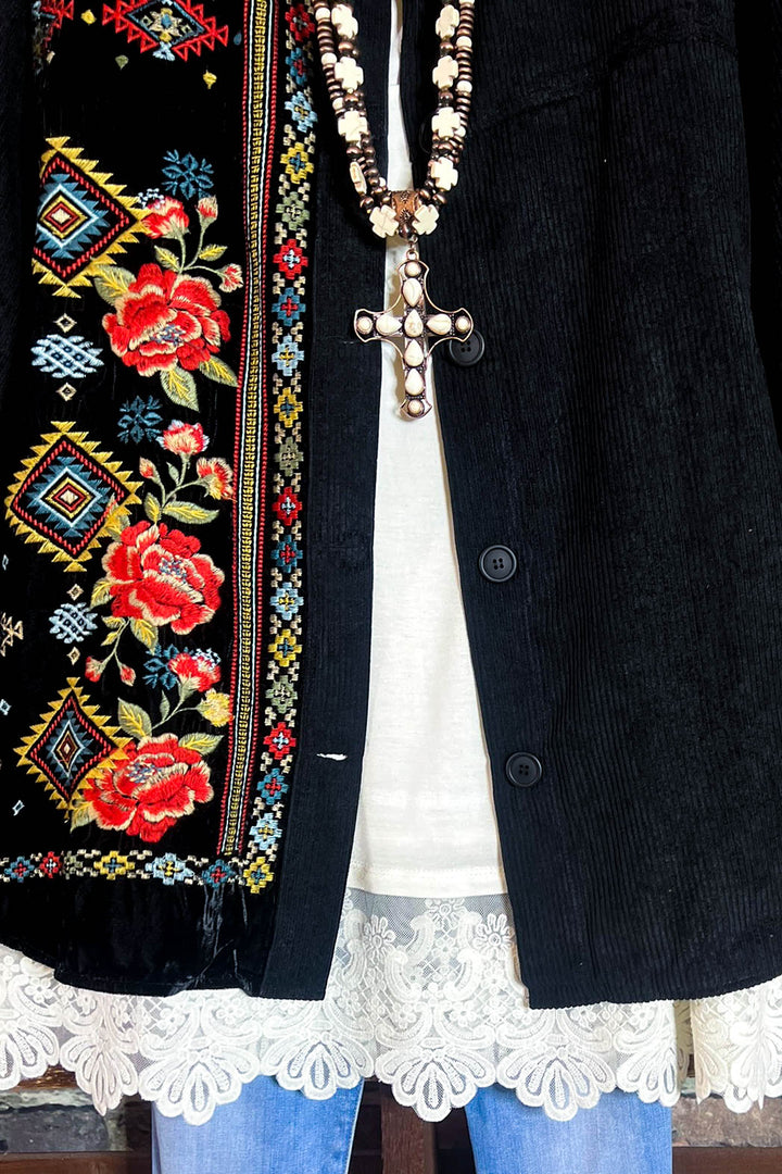 16-18 SIZE -VELVET & CORDUROY SHIRT-------SALE