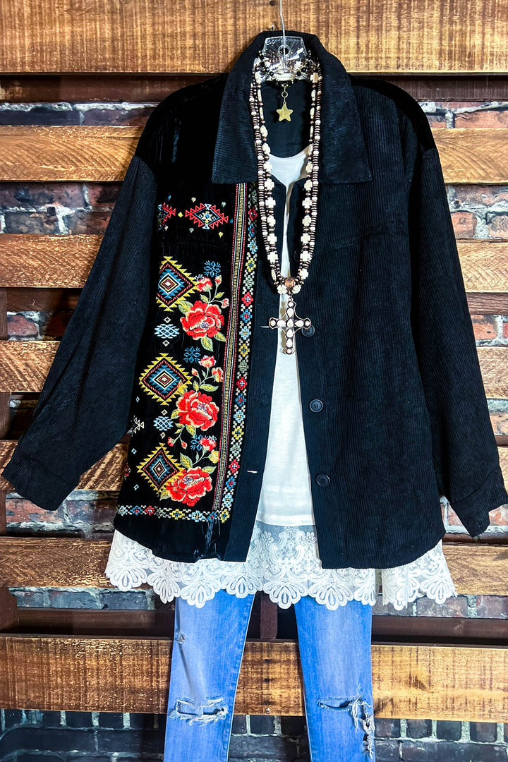 16-18 SIZE -VELVET & CORDUROY SHIRT-------SALE