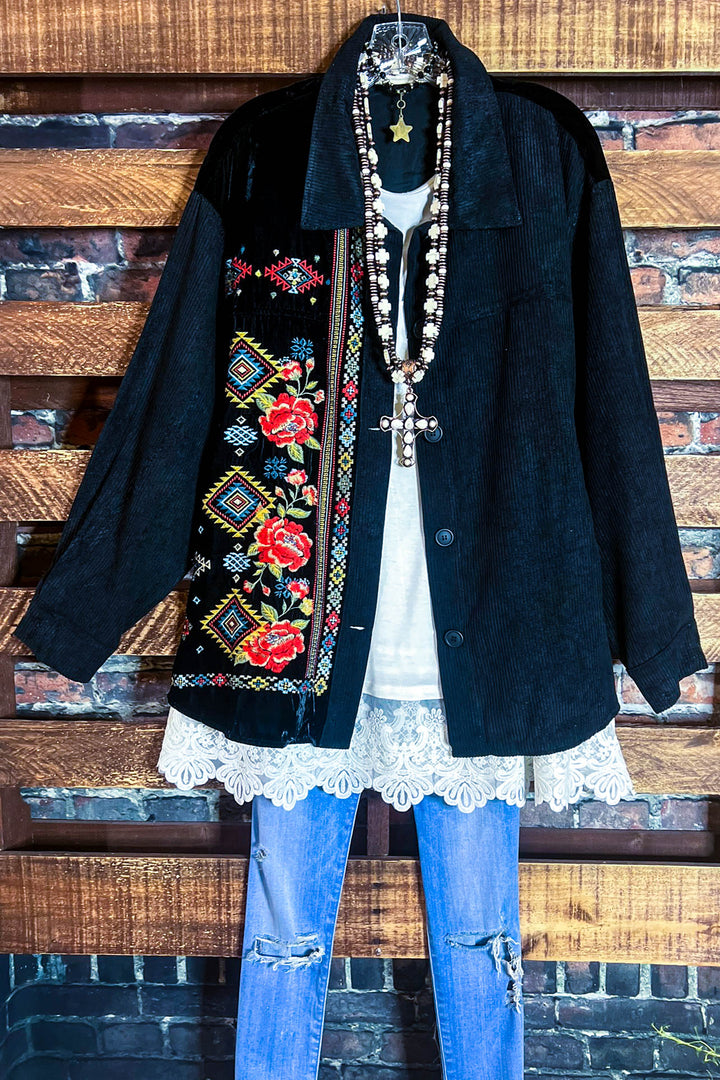 16-18 SIZE -VELVET & CORDUROY SHIRT-------SALE