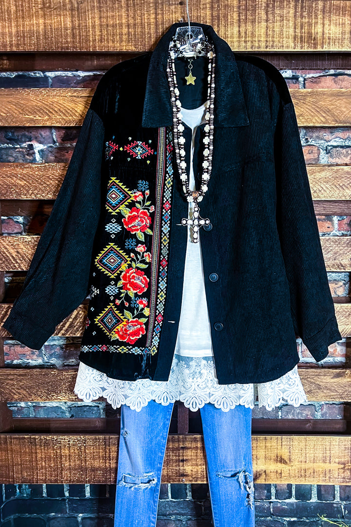 16-18 SIZE -VELVET & CORDUROY SHIRT-------SALE