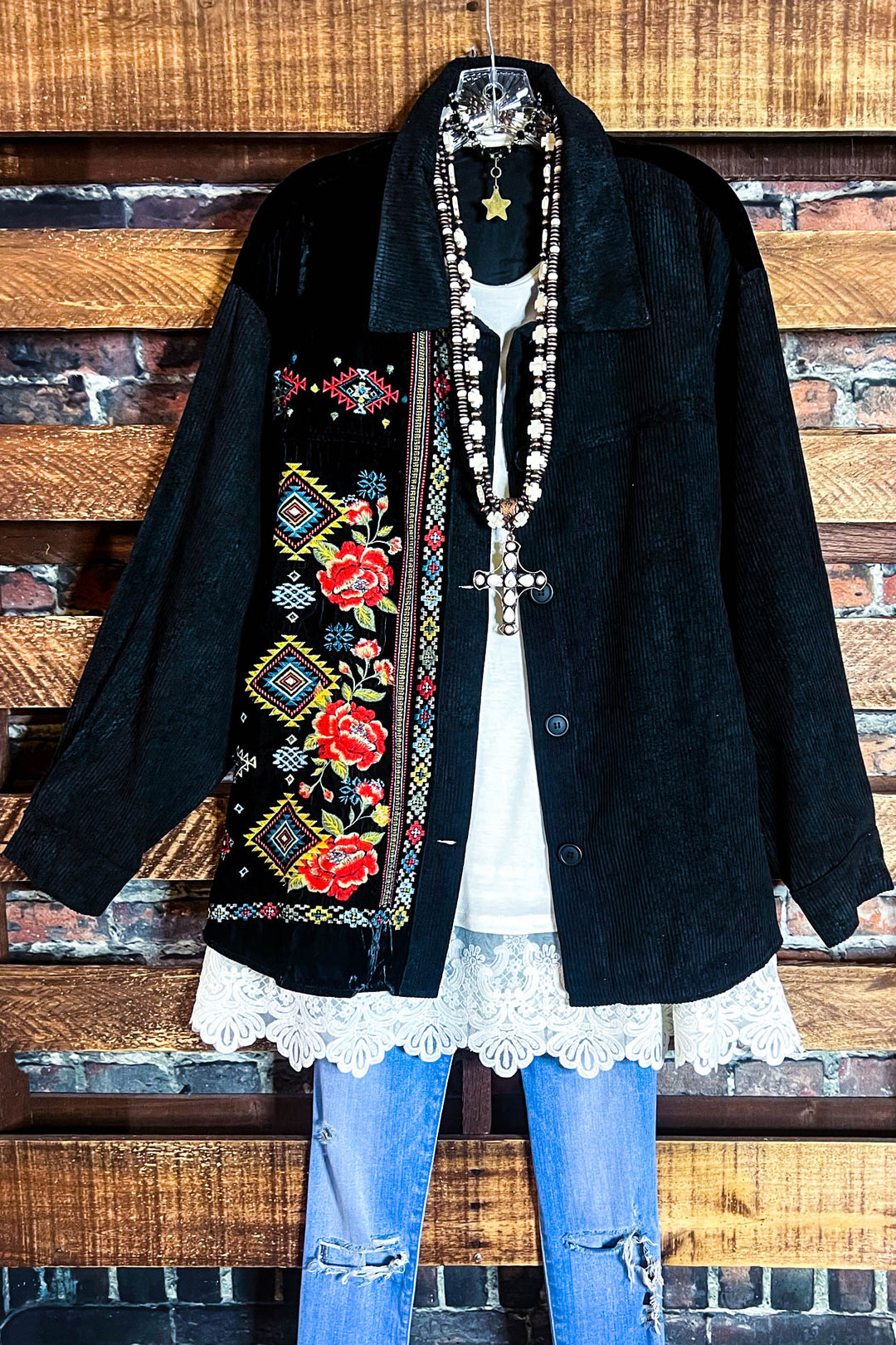 16-18 SIZE -VELVET & CORDUROY SHIRT-------SALE