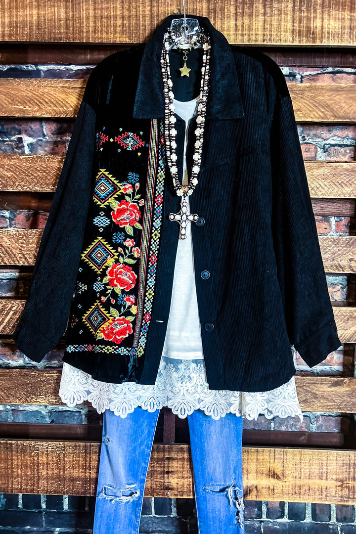 16-18 SIZE -VELVET & CORDUROY SHIRT-------SALE