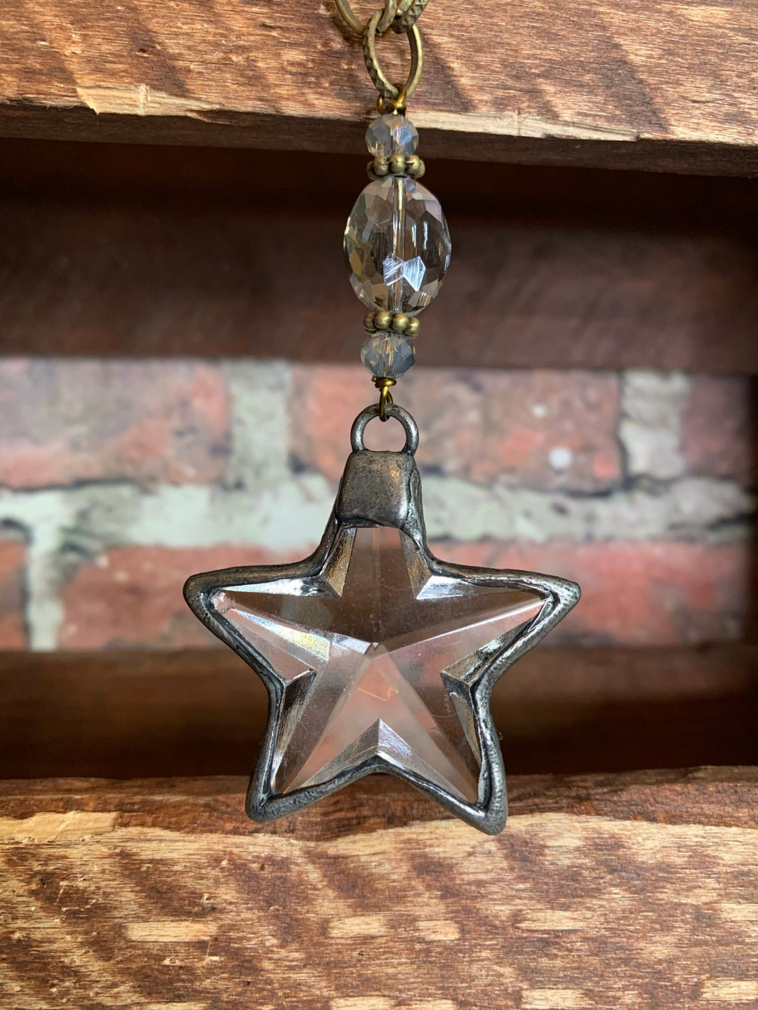 MY LUCKY NORTH STAR CRYSTAL NECKLACE