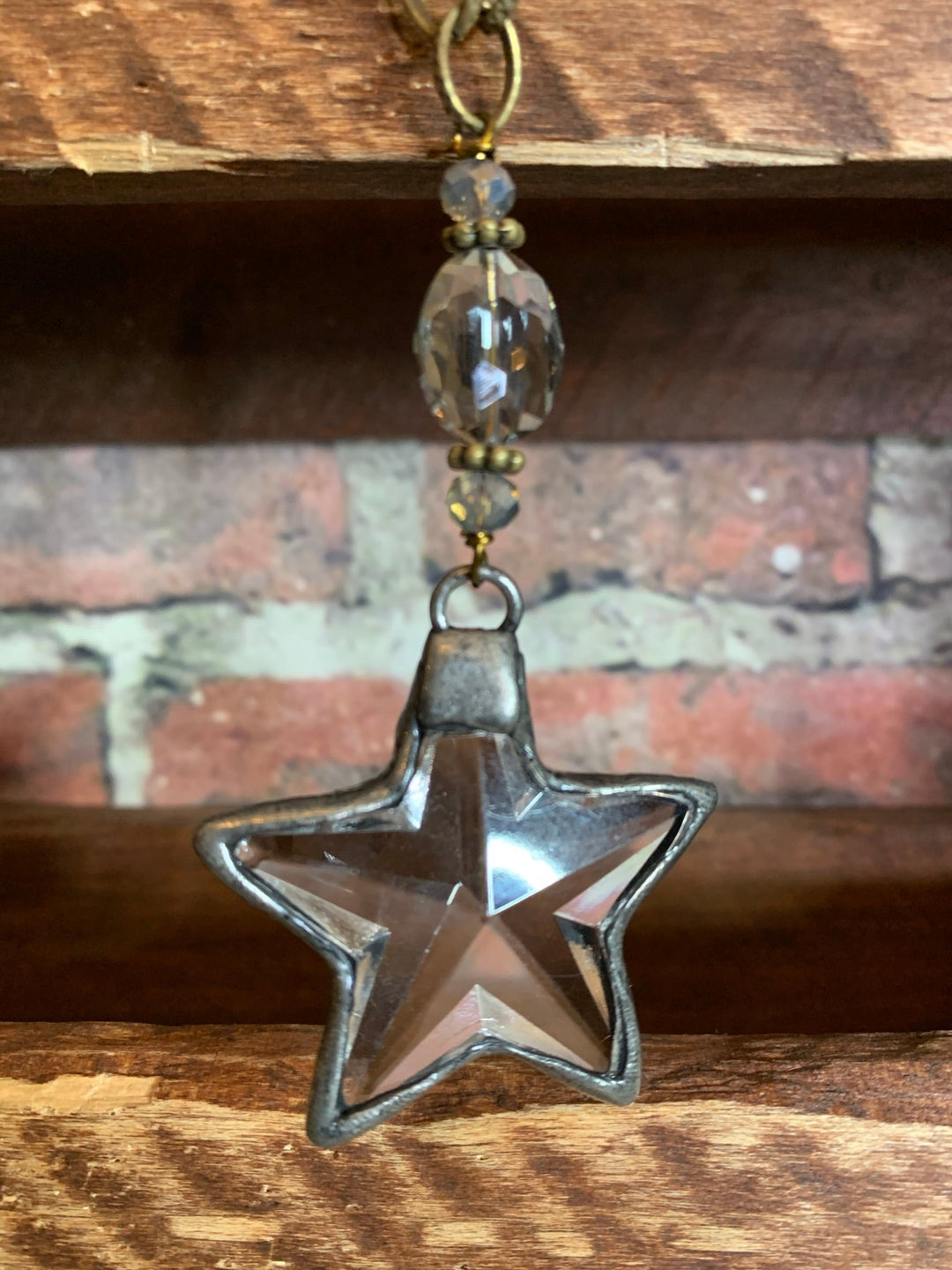 MY LUCKY NORTH STAR CRYSTAL NECKLACE