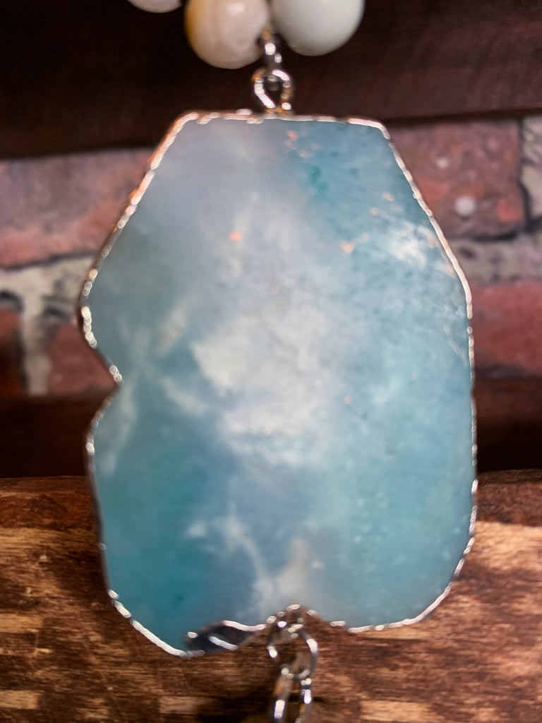Piece of Paradise Coast Natural Stone Necklace