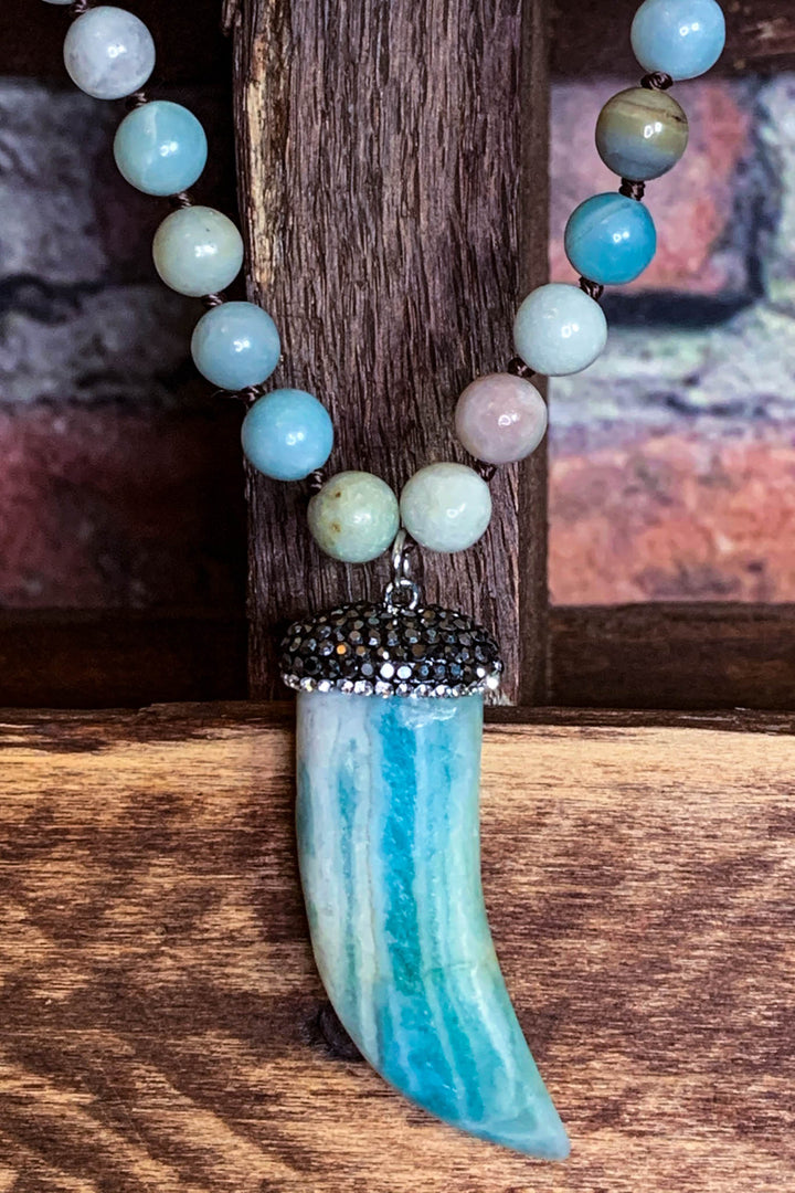 Boho Natural Stones Necklace-------Sale