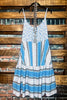 Good Days Ahead Blue & Multi-Color Midi Dress-----------SALE