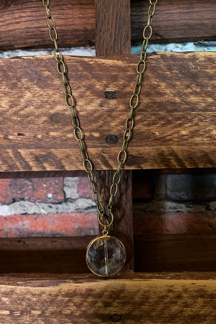 Light Of My Life Crystal Boho Necklace