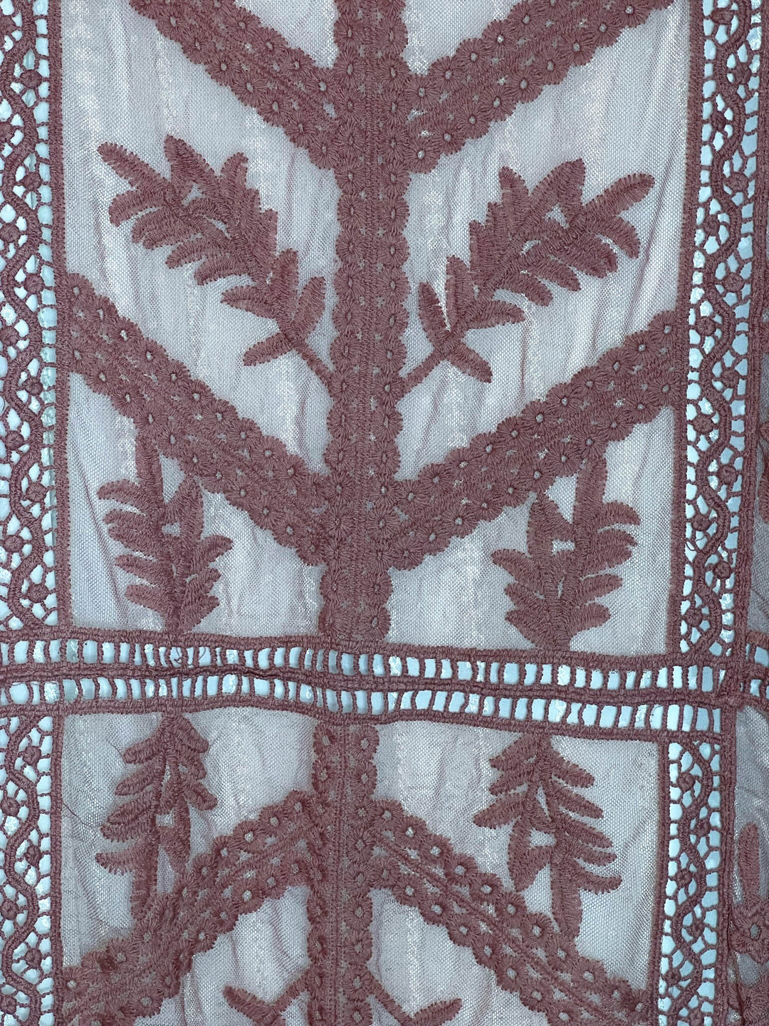 YOU'RE MY DREAM VINTAGE ROSE LACE DUSTER KIMONO