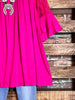 UNFORGETTABLE BEAUTY PINK LACE TUNIC