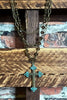 Vintage Victorian Inspired Cross Layered Necklace