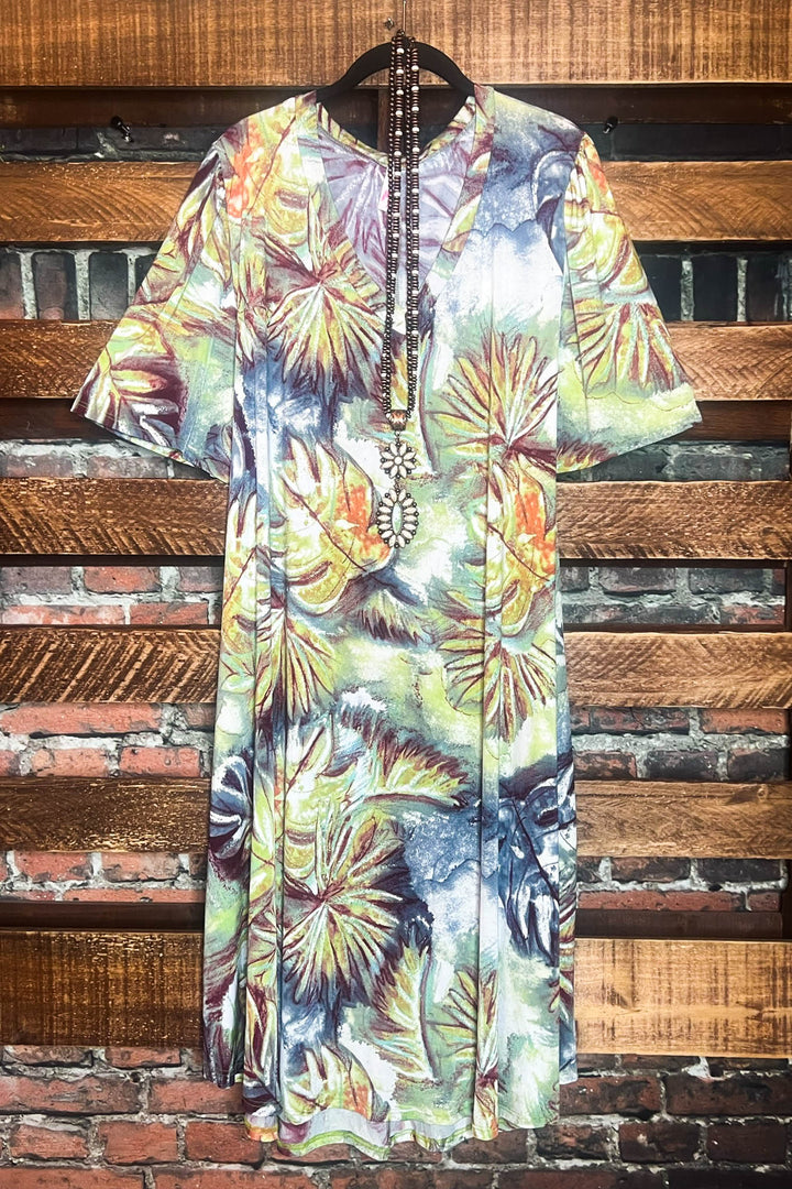 COASTAL FEELING MULTI-COLOR 3X 4X 5X DRESS--------------SALE