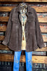 BEST CORDUROY VERSION COMFY BROWN OVERSIZED SHIRT----------SALE