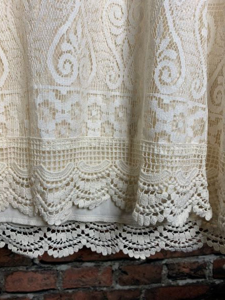 LACE DRESS IN BEIGE---------SALE