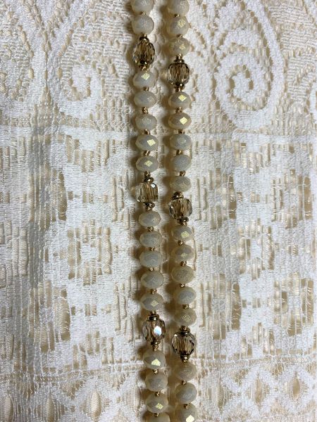 LACE DRESS IN BEIGE---------SALE