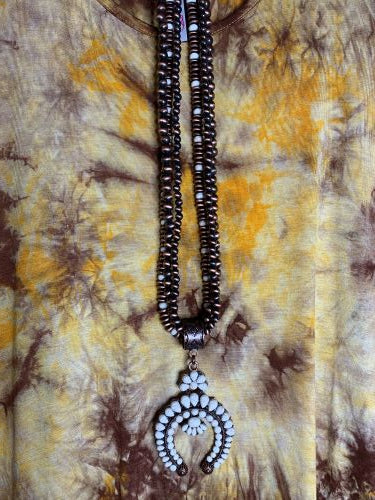 3X 4X 5X GOOD VIBES ONLY TIE DYE DRESS IN BROWN & MUSTARD -------SALE