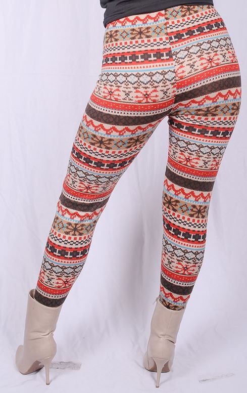 GET COZY WINTER COMFY LEGGINGS MULTI-COLOR  SIZE L - 3X-------SALE