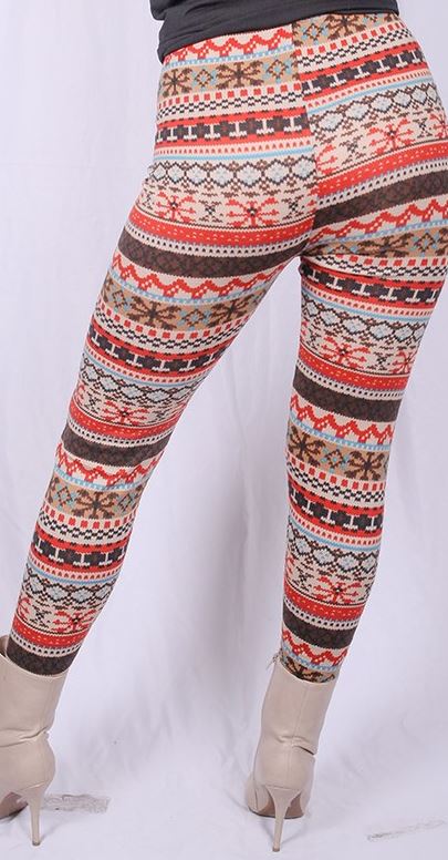 GET COZY WINTER COMFY LEGGINGS MULTI-COLOR  SIZE L - 3X-------SALE