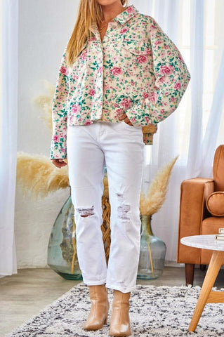 LACE BLOUSE IN IVORY --------- SALE