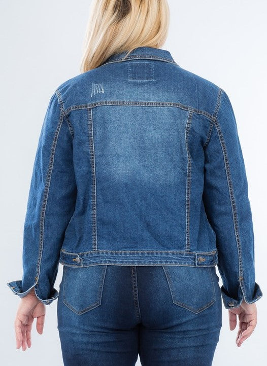 MY GO TO STYLE ICON JACKET BLUE DENIM