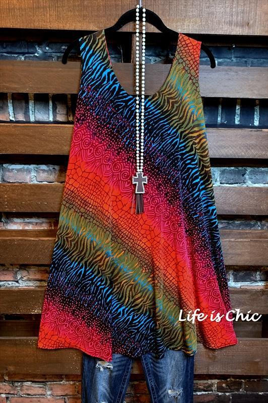 plus size dress animal print mult color boutique 