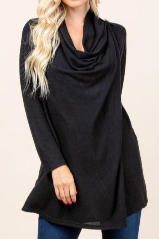 JUST LIKE THAT A CARDIGAN SWEATER IN BLACK-----sale