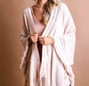 ENJOY THE JOURNEY BEIGE BOHO KIMONO